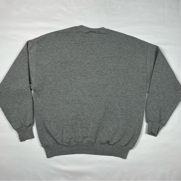 Vtg Top Gun Carowinds Mens Crewneck Sweatshirt XL 1999 Grey B8 - Picture 3 of 8